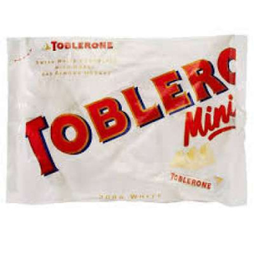 TOBLERONE TONE WHITE MINIS BAG 200G