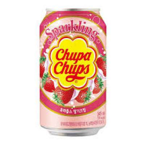 CHUPA CHUPS STRAWBERRY CAN 345ML