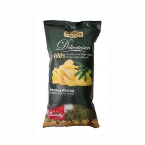 ARGENTE EXTRA VIRGIN OLIVE OIL POTATO CHIPS 160G