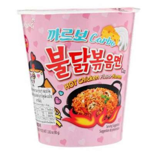 SAMYANG CARBONARA HOT CHICKEN CUP 80G