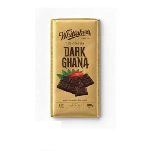 WHITTAKER'S BLOCKS DARK GHANA 200G