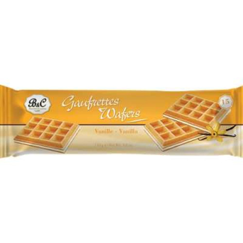 B&C WAFERS VANILLA 110G