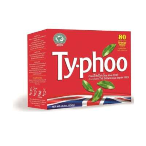 TYPHOO EXTRA STRONG RED TEABAGS 80'S