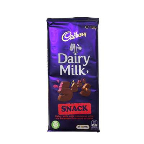 CADBURY DAIRY MILK SNACK 180G