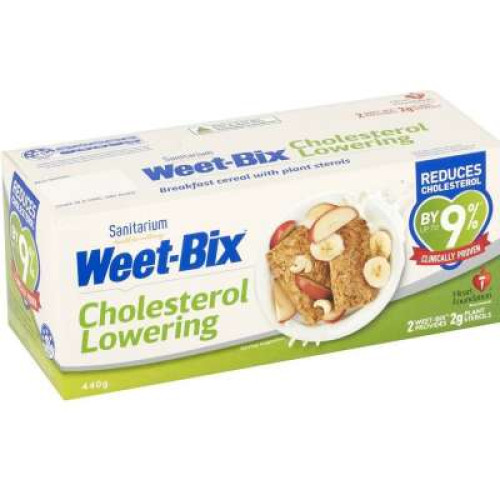 SANITARIUM WEET-BIX CHOLESTEROL LOWERING 440G