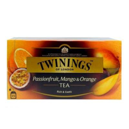 TWININGS TEA NEW PASSION MANGO ORANGE 25'SX25G
