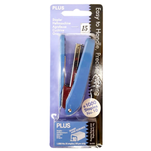 PLUS ST-010EH BLUE STAPLER SET