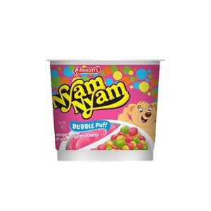 NYAM NYAM RICE CRISPY STRAWBERRY 18G NYAM NYAM RICE CRISPY STRAWBERRY 18G
