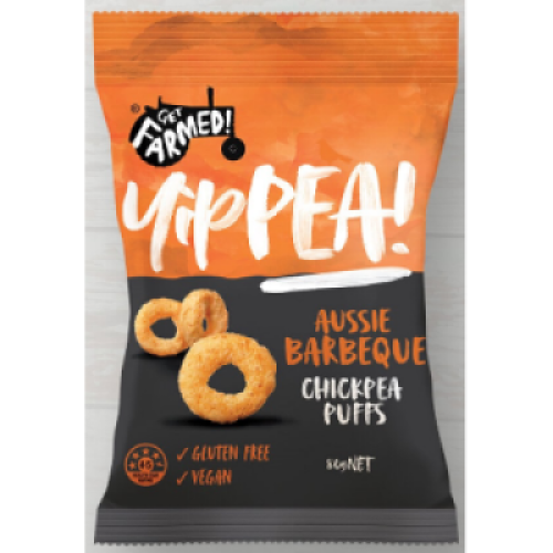 GET FARMED YIPPEA - AUSSIE BARBEQUE CHICKPEA PUFFS