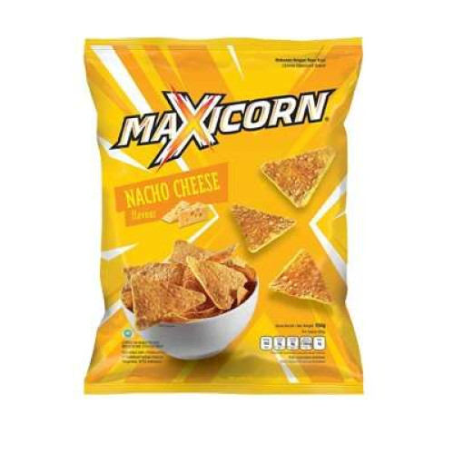 MAXICORN CHIPS TORTILLA NACHO CHEESE 140G