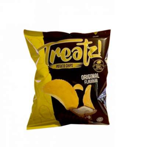 TREATZ POTATO CHIPS ORIGINAL FLAVOUR 60G