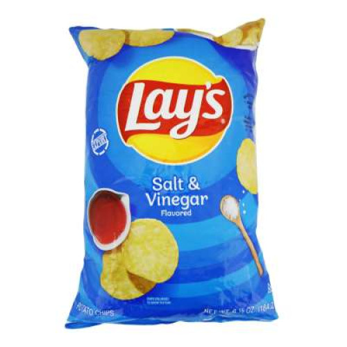 LAY'S P. CHIPS SALT & VINEGAR (CN) 180G