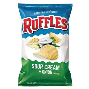 RUFFLES SOUR CREAM & ONION (CN) 170G