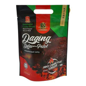 TAWAKKAL DAGING S/PELEK KEPINGAN LADA HITAM 150G TAWAKKAL DAGING S/PELEK KEPINGAN LADA HITAM 150G