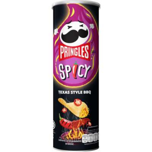 PRINGLES SPICY TEXAS BBQ 102G