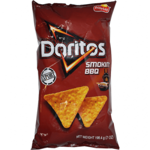 DORITOS SMOKIN BBQ 190G - CN DORITOS SMOKIN BBQ 190G - CN