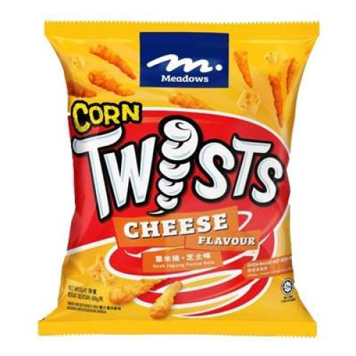 MEADOWS CORN TWISTS CHEESE 60G