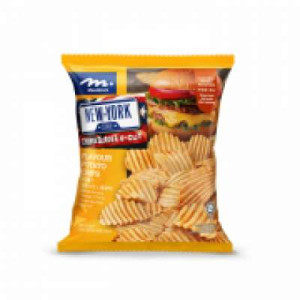 MEADOWS V CUT CHIPS NYCHEESE 60G MEADOWS V CUT CHIPS NYCHEESE 60G