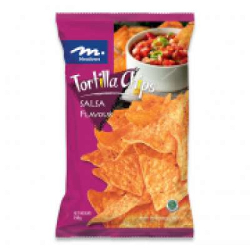 MEADOWS TORTILLA CHIPS SALSA FLAVOUR 198G