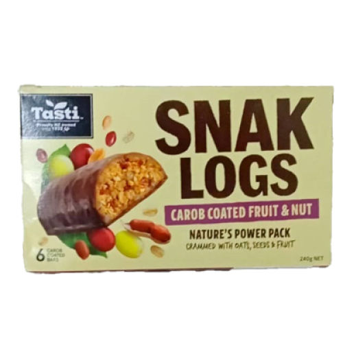 TASTI SL CAROB COATED FRUIT & NUT 240G