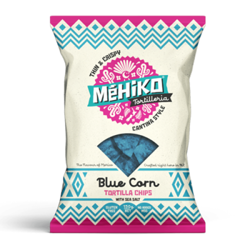 MEHIKO BLUE CORN CHIPS 150G