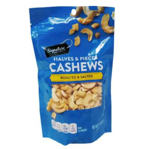 S SELECT CASHEW HALVES AND PIECES 141GM