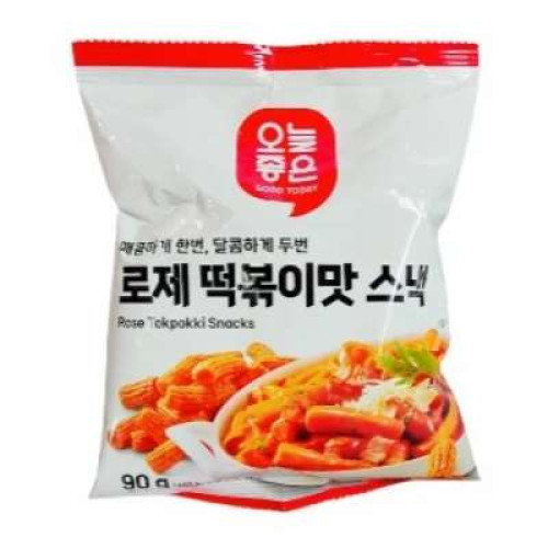 GOOD TODAY ROSE TOKPOKKI SNACKS 90G