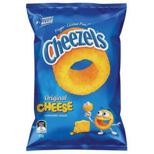 SBA CHEEZELS CHEESE 45G 