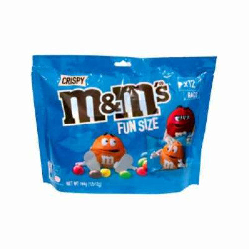 M&M CRISPY FUNSIZE 144G