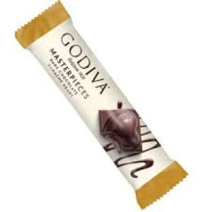 GODIVA MASTERPIECES DARK CHOC G/HEART BAR 30G