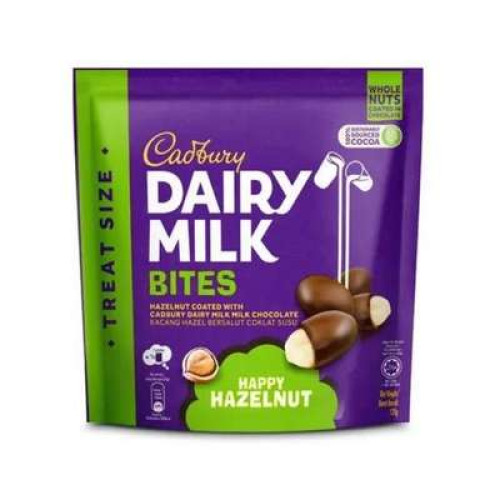 CDM BITES HAZELNUT 120G