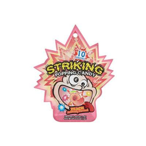 STRIKING POPPING CANDY PEACH 15G