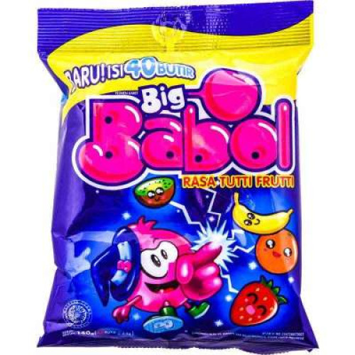 BIG BABOL BAG TUTI FRUITY 140G