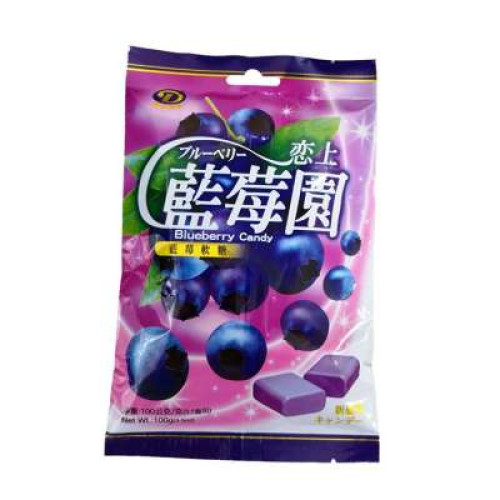 LIUDER CANDY BLUEBERY FLR 100G