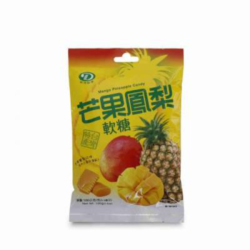 LIUHDER CANDY MANGO PINEAPPLE FLR 100G