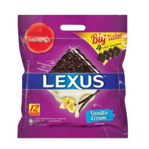 MUNCHY'S LEXUS SALTED VANILLA SANDWICH 418G