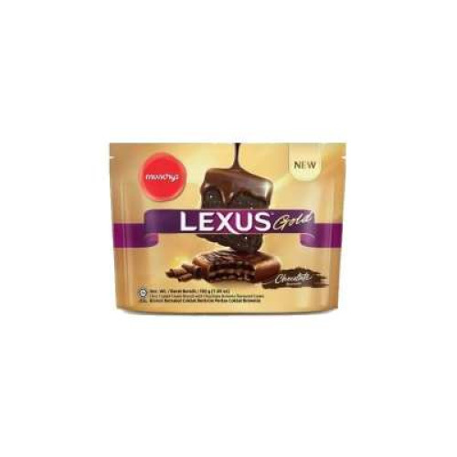 LEXUS GOLD CHOC COATED CHOCOLATE BROWNIE 192G