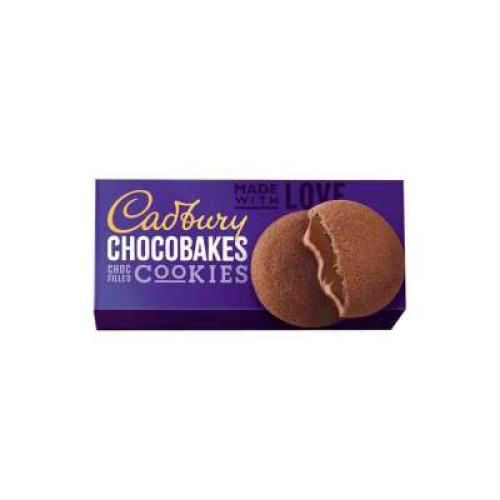 CADBURY CHO BAKES CHOC FILLED COOKIE 75G