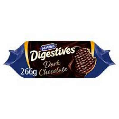 MCVITES DIGESTIVES DARK CHO 266G