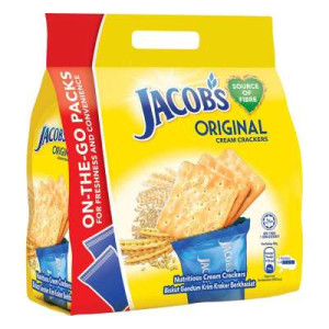 JACOB'S CREAM CRACKER RENO 14X36G JACOB'S CREAM CRACKER RENO 14X36G