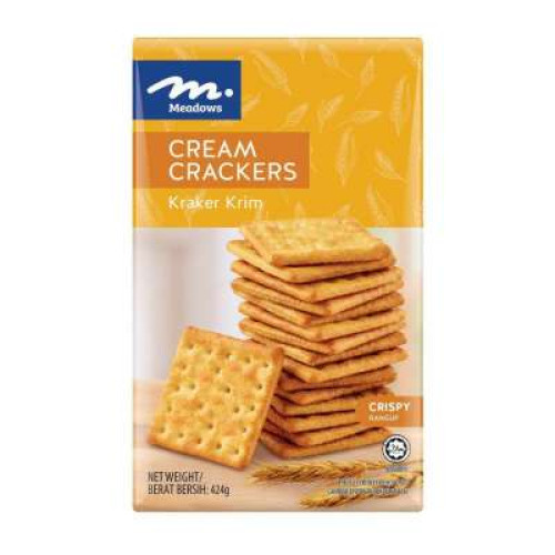 MEADOWS CREAM CRACKER 424G