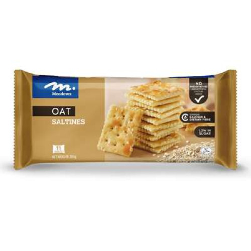 MEADOWS SALTINES OAT 205GM