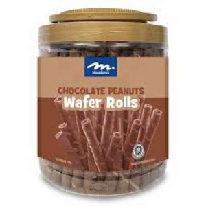 MEADOWS WAFER ROLL CHOCOLATE PEANUT 700G MEADOWS WAFER ROLL CHOCOLATE PEANUT 700G