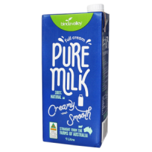 BINDA VALLEY UHT FULL CREAM MILK 1L BINDA VALLEY UHT FULL CREAM MILK 1L