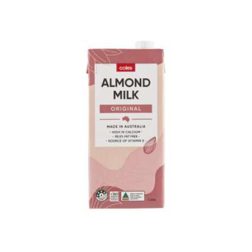 COLES ORI ALMOND MILK 1L