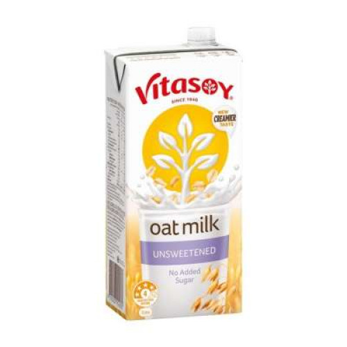 VITASOY  OAT MILK  UNSWEETENED 1L