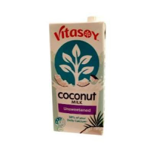 VITASOY COCONUT MILK UNSWEETENED UHT 1L