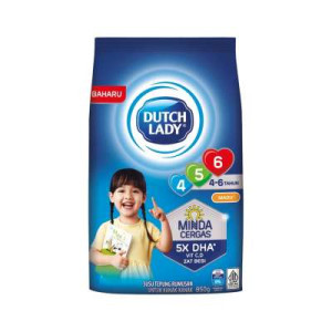 DUTCH LADY GUM 123 HONEY 850G