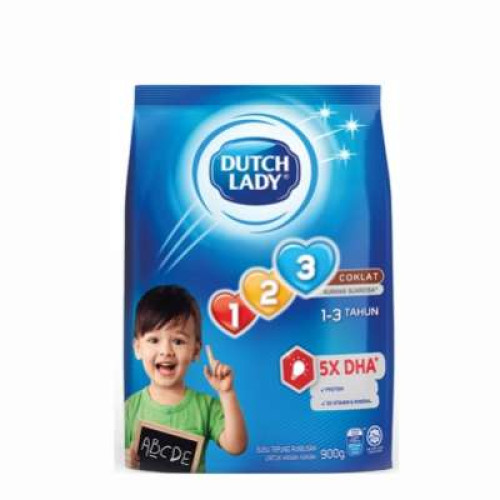 DUTCH LADY GUM 123 CHOC 850G