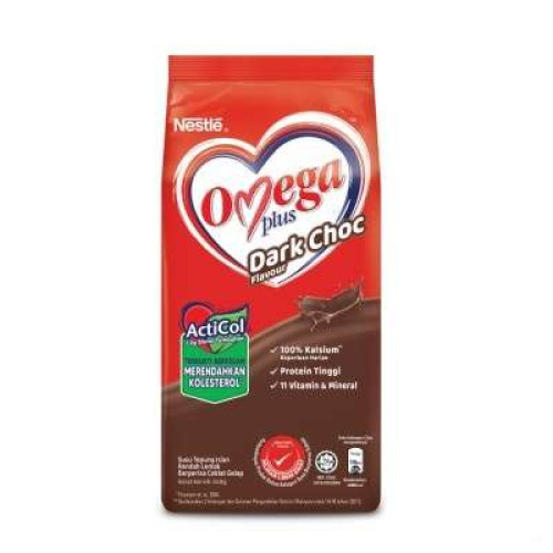 NESTLE OMEGA PLUS ATCL DARK CHOC 550G